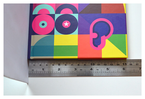 Measuring the width of a book