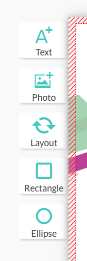 On-page photo book editor toolbar