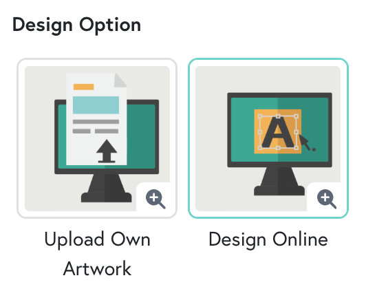Mixam’s Design Online tool on Instant Quote Calculator.