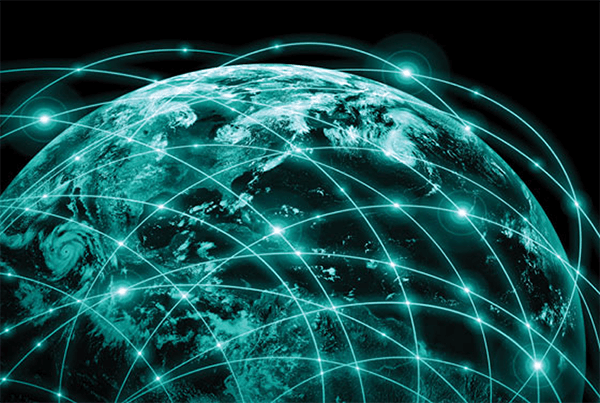 Digital model of the globe